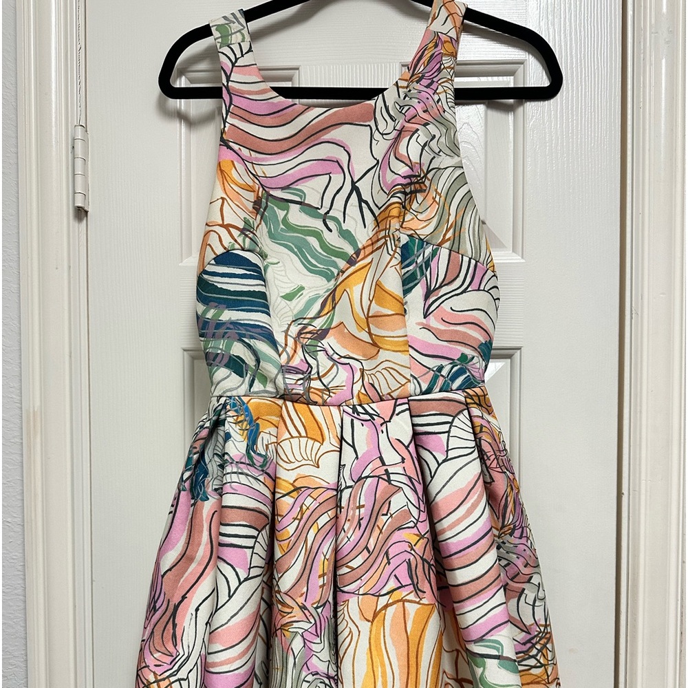 Cute H&M A-Line Short Jumpsuit Dress - Spring Colors | Size 6